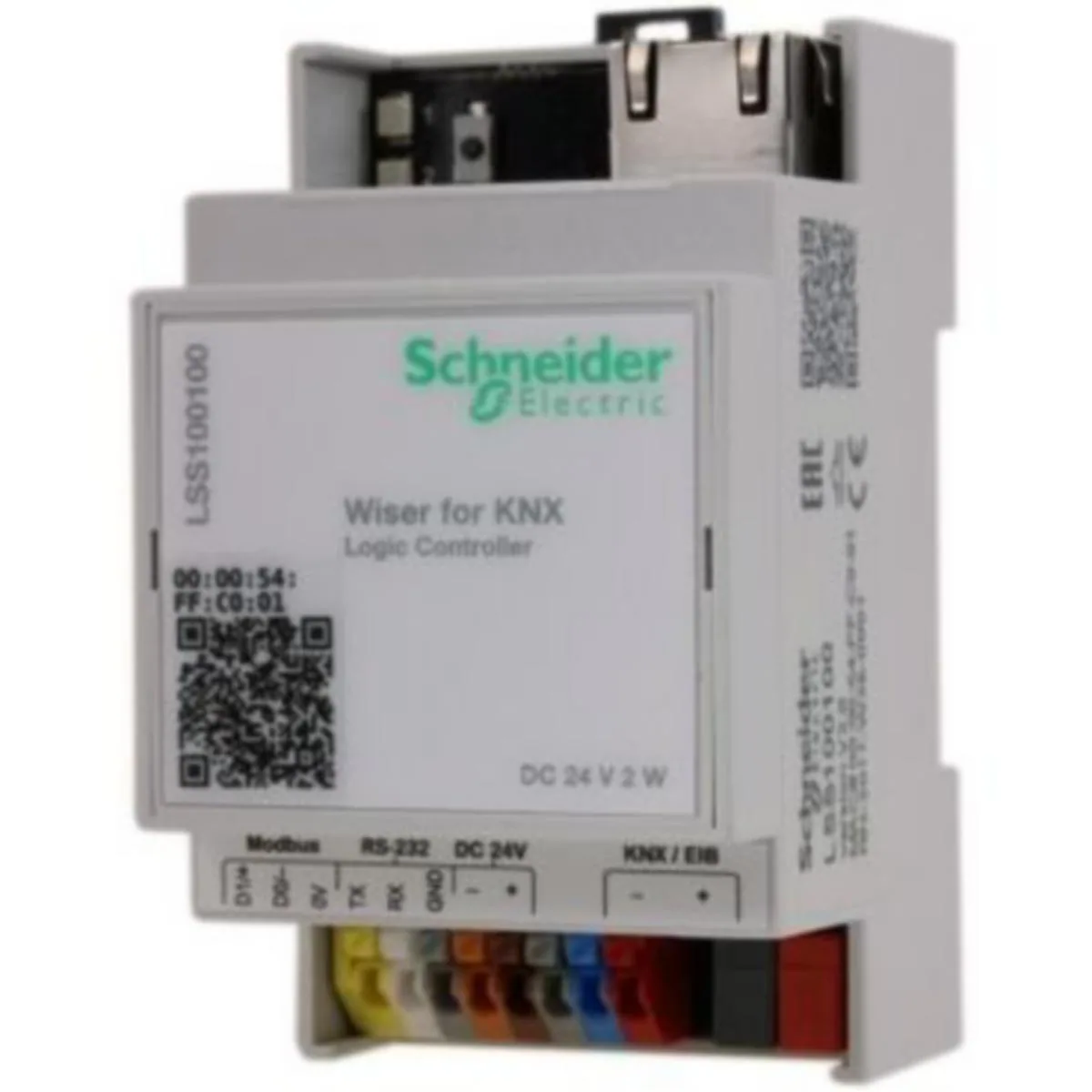 Logiikkamoduuli KNX Schneider Electric SpaceLogic KNX Wieser - LOGIIKKAMODUULI SPACELOGIC KNX WISER FOR KNX DIN