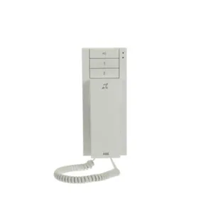 Sisäyksikkö audioluuri ABB Welcome M22003-W-02 KNX - TULOYKSIKKÖ ABB WELCOME AUDIOSISÄYKSIKKÖ
