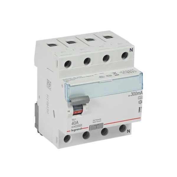 Vikavirtasuojakytkin Legrand 300mA VVSK, 4-NAP. 40A