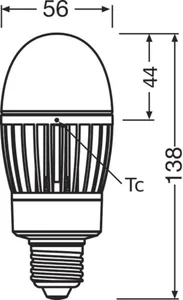 Ympärisäteilevä lamppu Ledvance HID LED HQL - LED-LAMPPU HQL LEDVANCE HQL LED 14,5W/827 1800LM E27