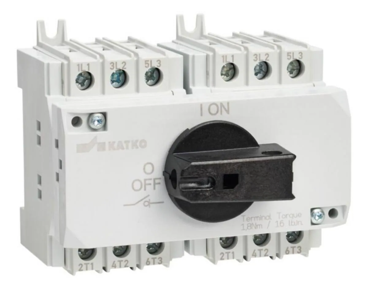 Kuormankytkin vääntö Katko LoadSafe KU 16-40A 6X25A 400V 11KW