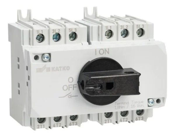 Kuormankytkin vääntö Katko LoadSafe KU 16-40A 6X25A 400V 11KW