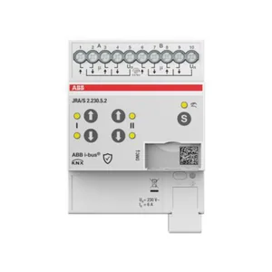 Lähtöyksikkö verho KNX ABB - LÄHTÖYKSIKKÖ VERHO KNX ABB VERHOLÄHTÖ 2X6A 230VAC T