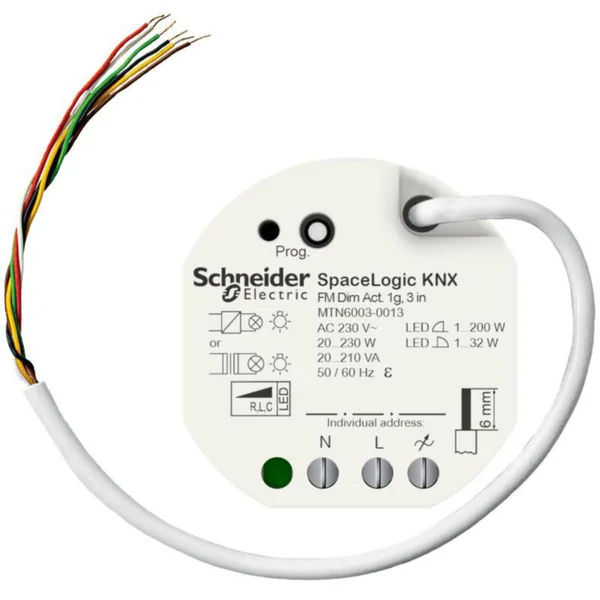 Tulo/lähtöyksikkö KNX Schneider Electric SpaceLogic KNX