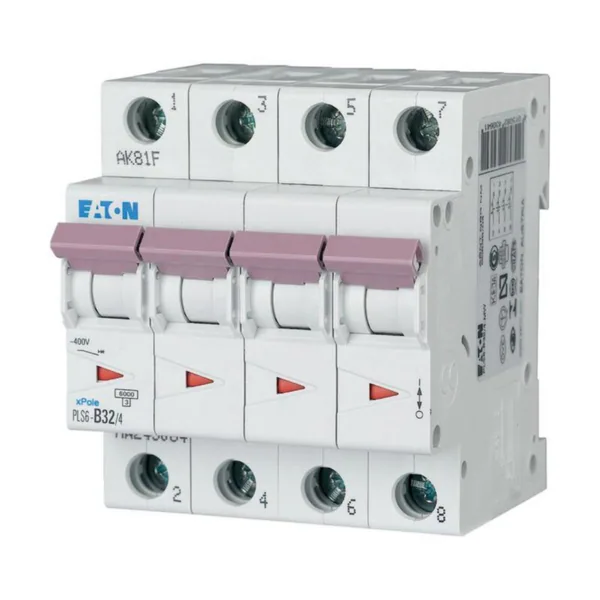 Johdonsuojakatkaisija Eaton Xpole PLS6-D32/4-MW