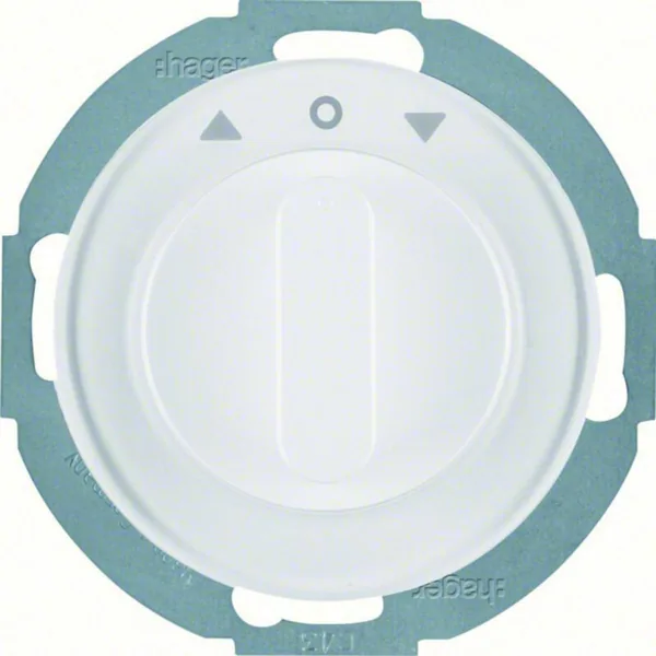 Kytkin Hager R.classic 2P/10A/250V UKR black