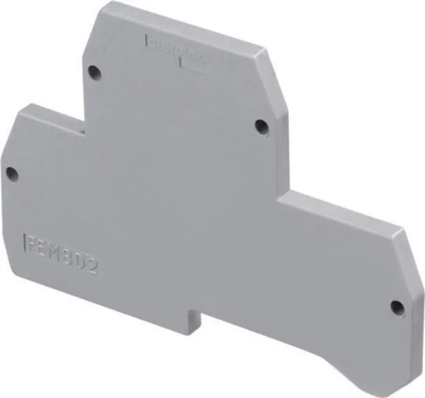 Päätylevy TE / ABB Entrelec -liittimet 1,5MM, M 4/8.D2.SF
