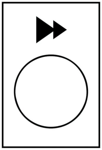 Painike-/merkkivalokilpi Schneider Electric Harmony ZB2BY4903 YLÖS HIDAS/NOPEA