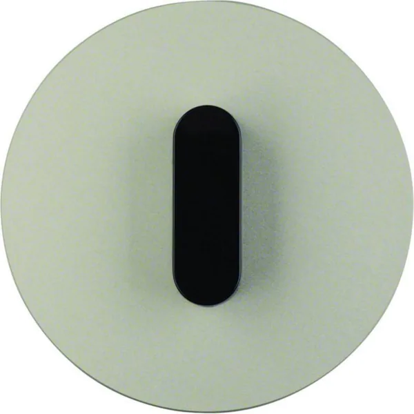 Peitelevy Hager R.classic vääntimellä 1f. w. toggle Al-An/black