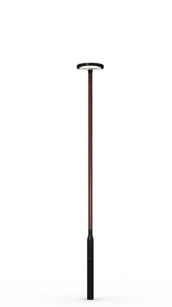 Puupylväs Ensto Saga 5W RAL 9005/SAFFRON