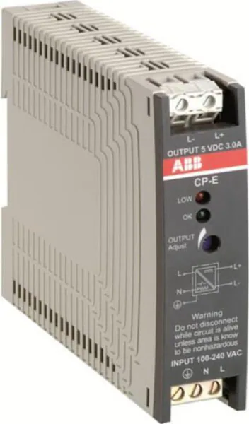 Teholähde ABB CP-E-sarja LÄHTÖ:5VDC/3A