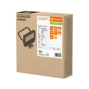 Tunnistinvalonheitin Ledvance Floodlight PFM valkoinen - VALONHEITIN FLOODLIGHT SENSOR FL 50 5500LM 830 SYM S ML WT