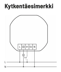 Valonsäädin Eltako Sarja 64 - VALONSÄÄDIN SARJA 64 PAKETTI, EUD64NPN-IPM+EOA64