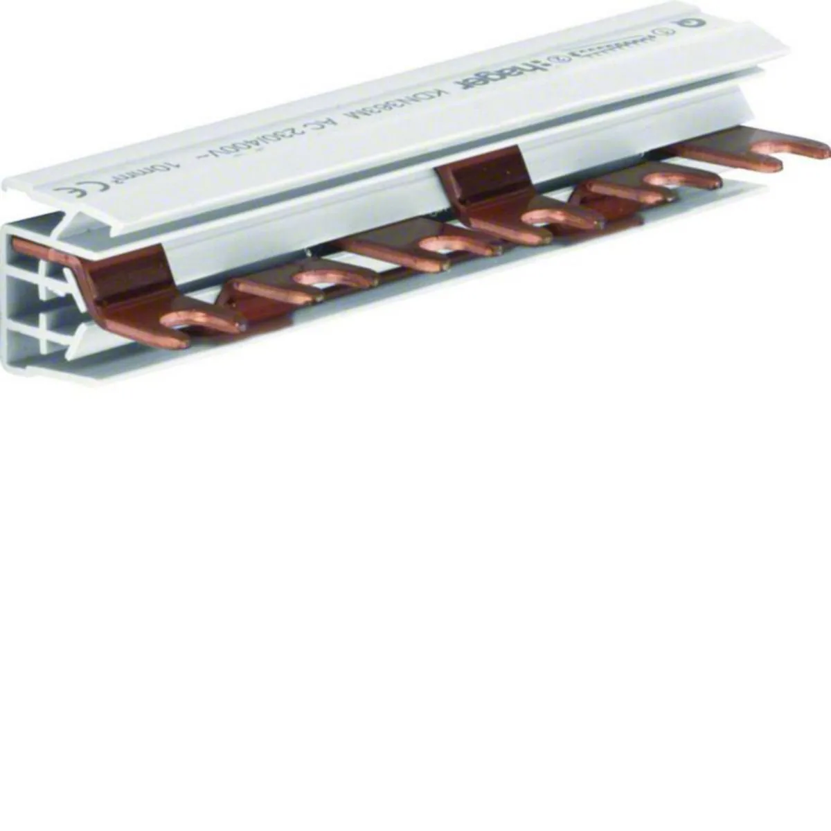 Virtakisko Hager haarukka 3-napainen KDN363M 3-NAP. 63A 6 MOD