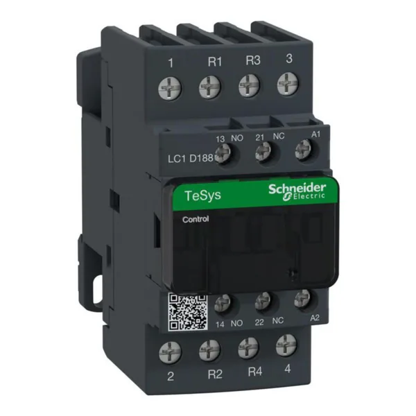 Kontaktori Schneider Electric TeSys LC1D LC1D188E7 32A 2S2A 1S+1A 48VAC