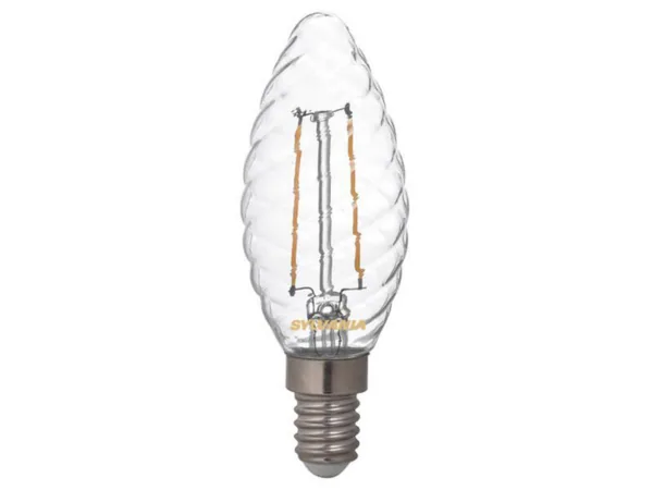 Kynttilälamppu Sylvania ToLEDo Retro C 4.5W/827 470LM E14 CL SPIRAL
