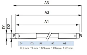 LED-valoputki T5 Philips Master LEDtube HF - LED-VALOPUTKI T5 MASTER HF 1200MM HO 26W 865 T5 OE