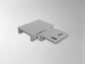 Mekaaninen lisätarvike Hide-a-lite Flexline - MEKAANINEN LISÄTARV FLEXLINE KULMAKIINNIKE 32MM 2 KPL ALU