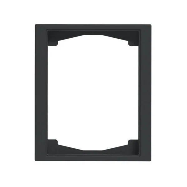 Peitelevy ABB Impressivo musta 1OS/IP21/100MM MUS
