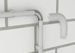 Suojaputken kaari OBO VBS Quick-Pipe muovi - KAARI QUICK-PIPE OBO 2953/M20-B RAL 9010 VALKOINEN