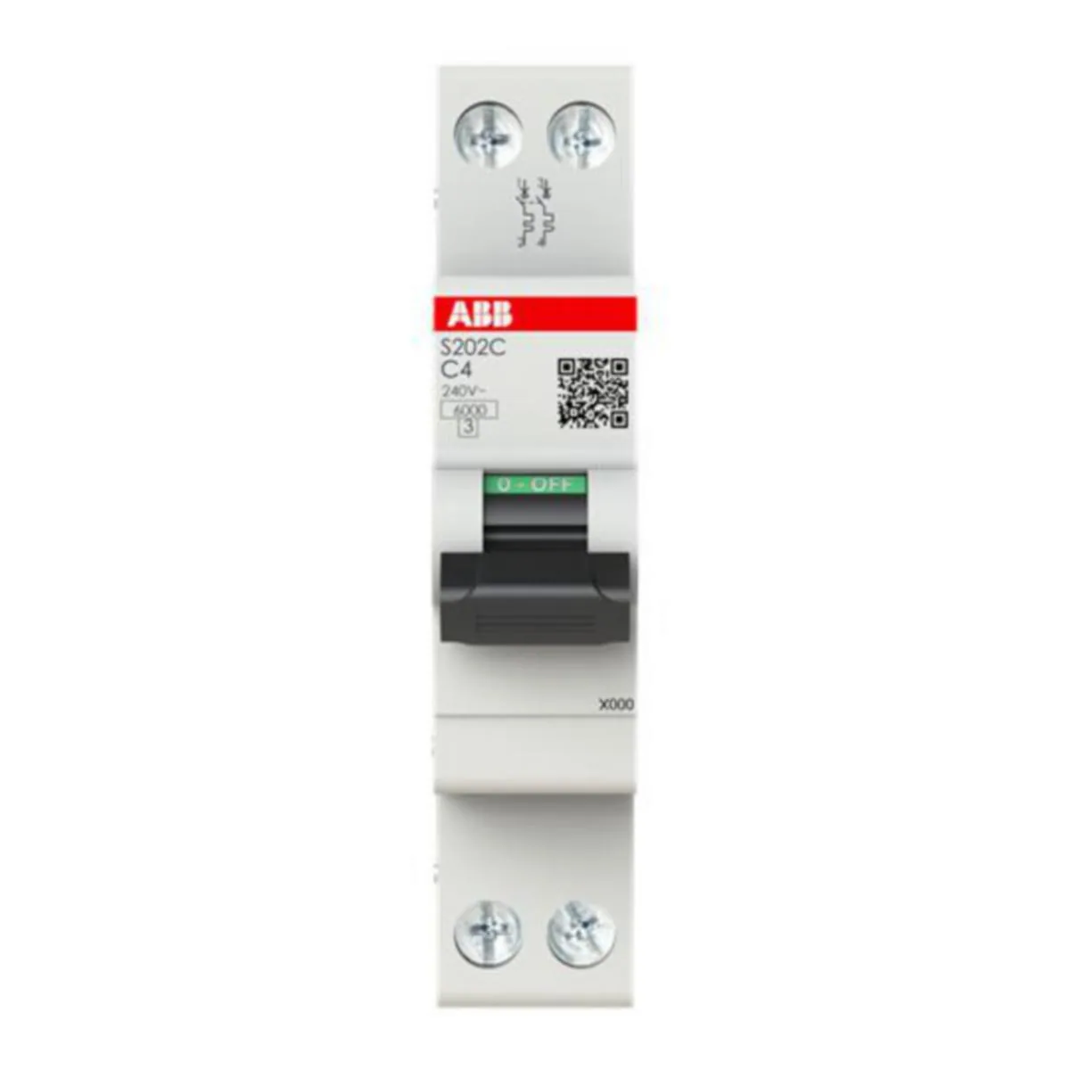 Johdonsuojakatkaisija ABB S200C 2P C 4A
