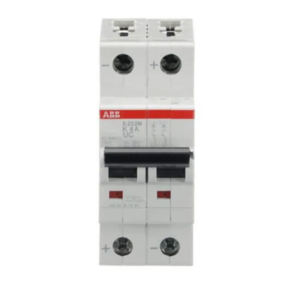Johdonsuojakatkaisija ABB S200MUC 2-pole K-char. 4A