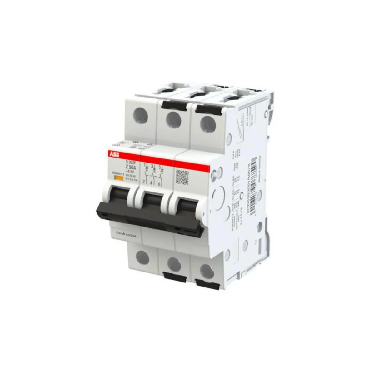 Johdonsuojakatkaisija ABB S300P 3-NAPAINEN Z-KÄYRÄ 50A