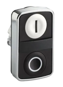 Kaksoispainike Schneider Electric Harmony - KAKSOISPAINIKE HARMONY ZB4BA7121 KAKSOISZB4BA7121