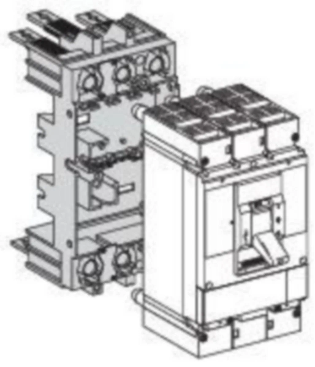 Kompaktikatkaisija Schneider Electric Compact - KOMPAKTIKATKAISIJA COMPACT LV432546 ALUSTASARJA UL 3P