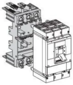 Kompaktikatkaisija Schneider Electric Compact - KOMPAKTIKATKAISIJA COMPACT LV432546 ALUSTASARJA UL 3P