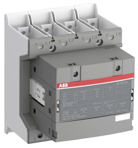 Kontaktori ABB 4-NAP. 0S,0A 200A(AC-1