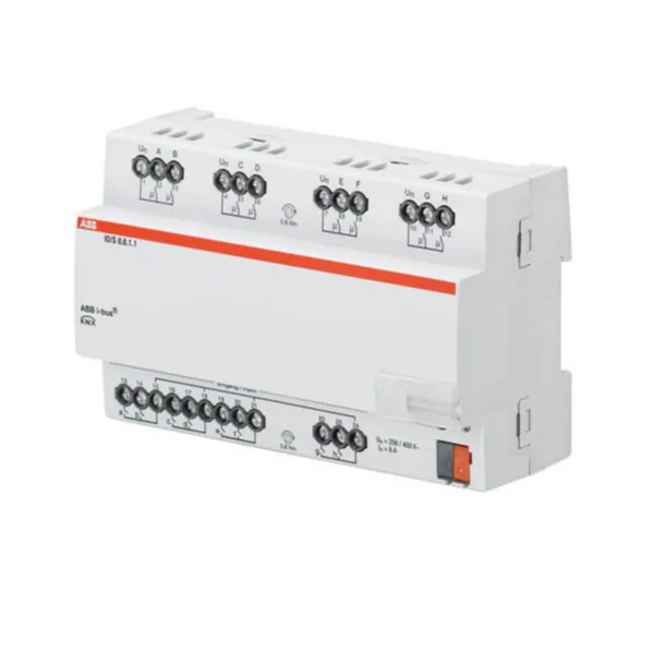 Tulo/lähtöyksikkö KNX ABB 8PV 8X6ARC T DIN