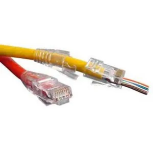 Urosliitin RJ45 Cat6 ja Cat6A Speedy FSM - LIITIN SPEEDY PIKALIITIN FSM CAT6 UTP RJ45 UROS 10 KPL