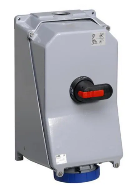 Voimapistorasia Amphenol Critical & Safe IP44 7H, 125A, 3P+E, KL