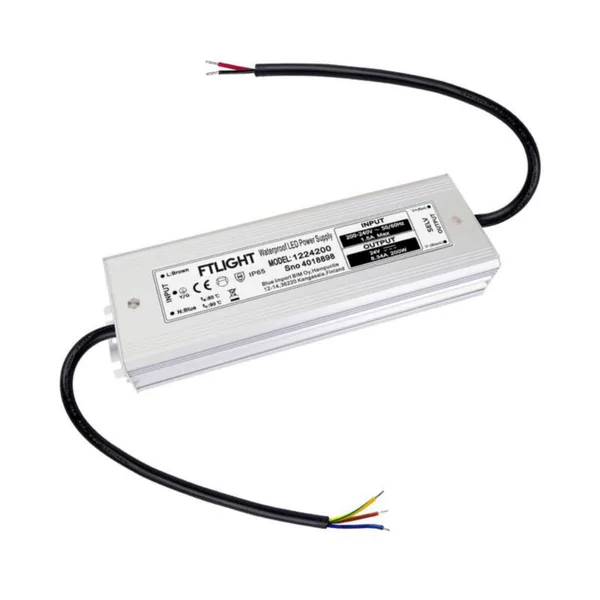 Elektroninen liitäntälaite FTLight IP65 24V, 200W