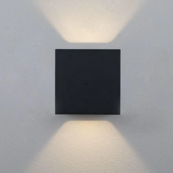 Seinävalaisin ulko Hide-a-lite Cube XL II, CUBE XL II antrasiitti 3000K