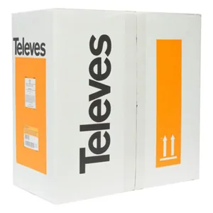 Tietoverkkokaapeli-CAT6A Televes Datacom U/UTP DCA - TIETOVERKKOKAAP-CAT6 DATACOM U/UTP CAT6 DCA CU LSNH Ø6.0MM