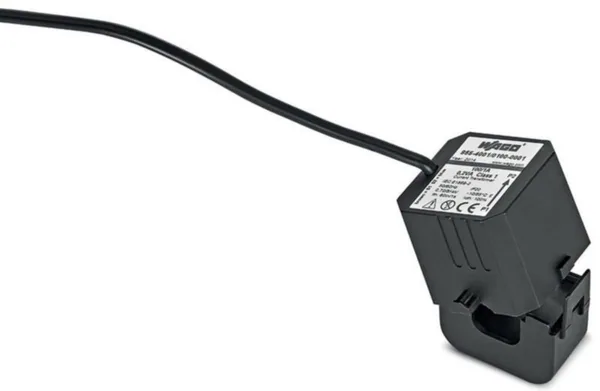 Virtamuuntaja avattava Wago 855-sarja 200A/5A, lk 1, Ø 18 mm