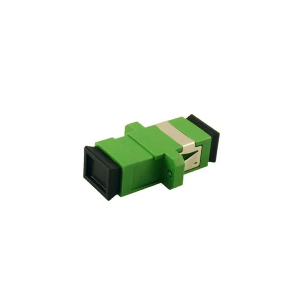 Adapteri LA-FIBER SM SC APC SIMPLEX VIHREÄ