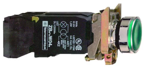 Kumisuojuspainike Schneider Electric Harmony XB4BW3345