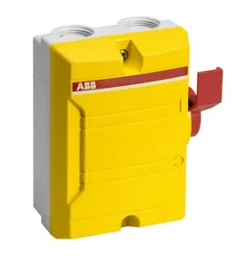 Turvakytkin vipu ABB 3-napainen - TURVAKYTKIN VIPU ABB 3-NAP. 7,5KW 690V AC-23A