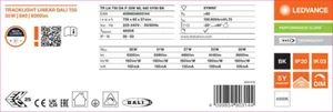 Yleisvalaisin Ledvance Tracklight PFM - YLEISVALAIS TRACKINGLIGHT PFM TR LN 750 35W 840 90D BK DALI