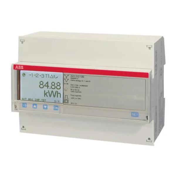 Energiamittari ABB EQ 3-VAIHE, 80A 500VAC, MID
