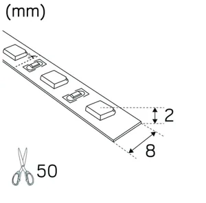 Valoprofiili/-nauha Hide-a-lite LEDstrip RX - VALOPROFIILI/NAUHA HIDE-A-LITE LEDSTRIP RX HDI IP20 24V 4K /M