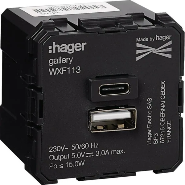 Kanavapistorasia Hager Gallery USB