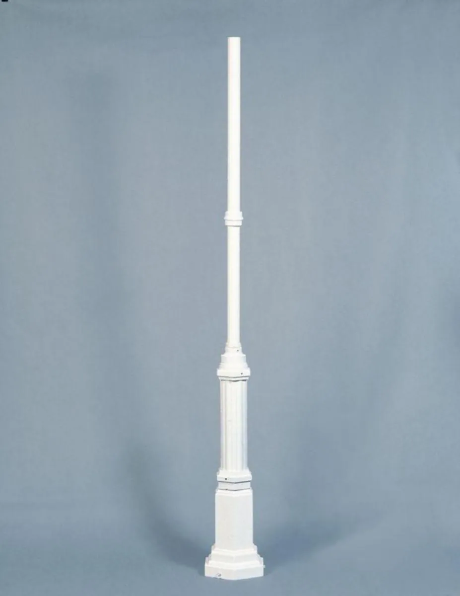 Olakepylväs Konstsmide Hercules 655-250 PYLVÄS 263 CM – valkoinen