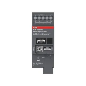 Tuloyksikkö ABB-free@home - TULOYKSIKKÖ ABB FREEHOME BINÄÄRITULO 4X10-230V DIN