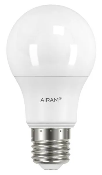 Vakiolamppu Airam Led A60 pahvipakkaus 827 470lm E27 OP