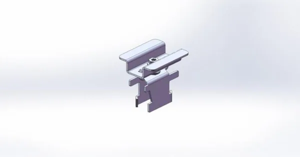 Aurinkopaneelien kiinnikkeet SolarClick ASENNUSTARVIKE VÄLIKIINNIKE 30MM 1KPL