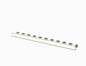 C-konsoli/seinäkannake Meka CK tikashylly - ASENNUSKISKO MEKA CK L=995 PG